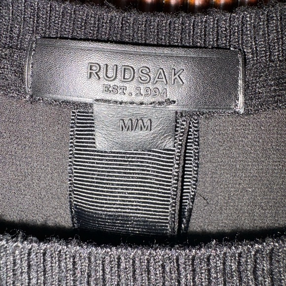 Rudsak Dionne Sweater, Black, Size Medium - Picture 10 of 14